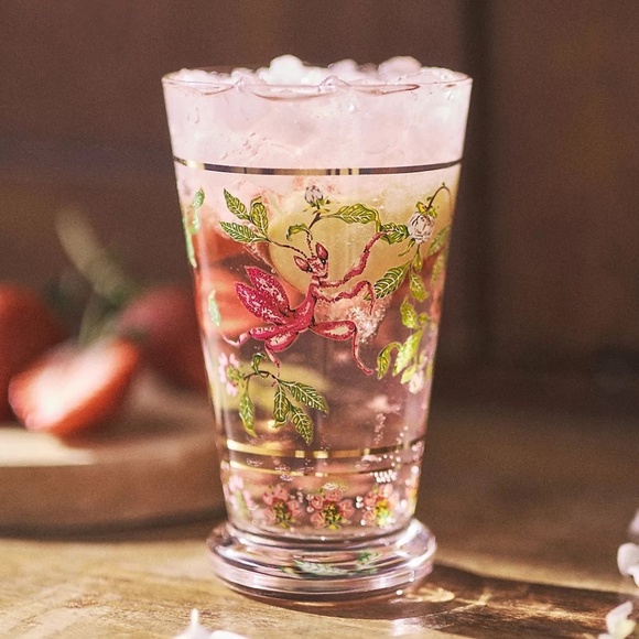 NWT Anthropologie Lou Rota Mother Nature Juice Glass - Picture 1 of 2